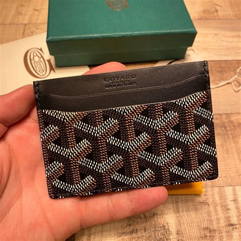 goyard card case replica|goyard st sulpice card holder.